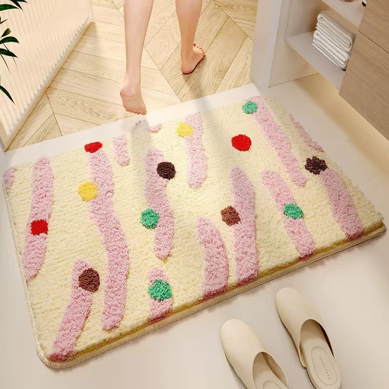 Abstract Pattern Bath Mat