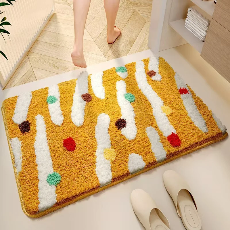 Abstract Pattern Bath Mat