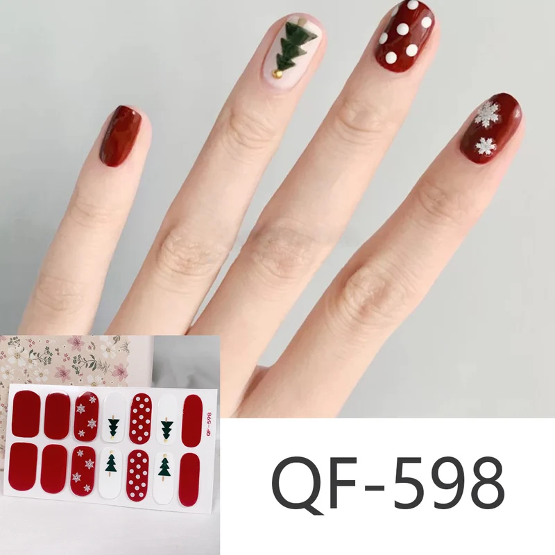 Artful Christmas Nail Art Stornfield