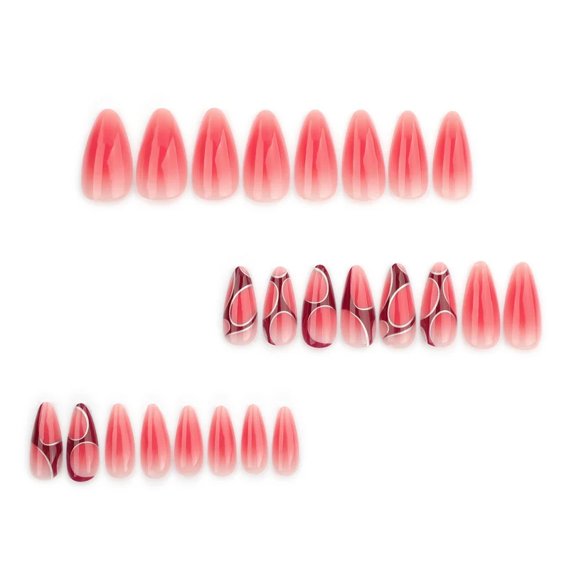 Artful and elegant stiletto nails Stornfield