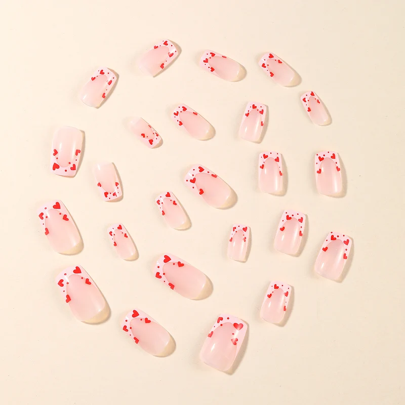 Heart-Accent Nagelkunst Set Karnz