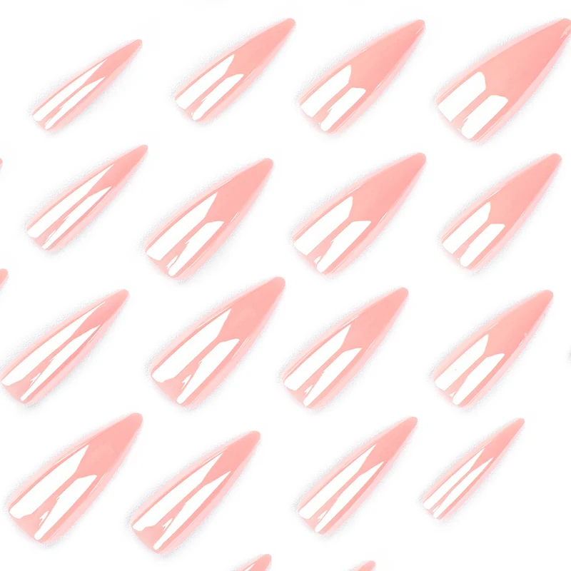 Artful Stiletto Nails with High Gloss Finish Stornfield