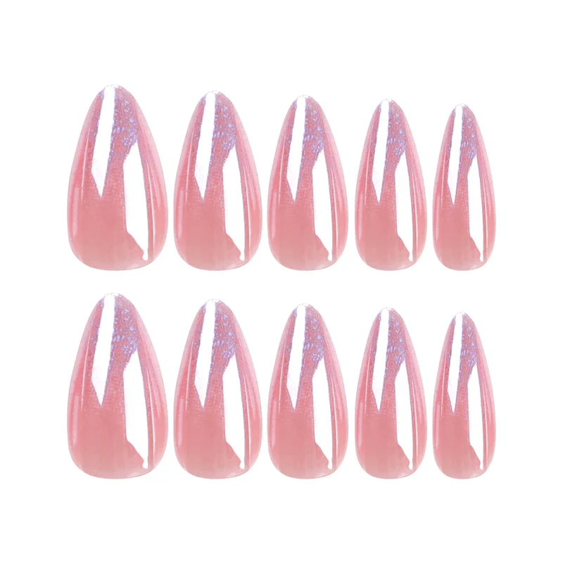 Artistic stiletto nails with glitter gradient and elegant design Stornfield
