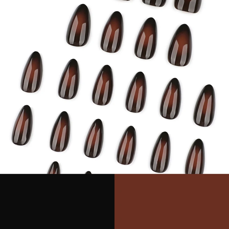 Artistic Stiletto Nails with Glossy Finish Stornfield
