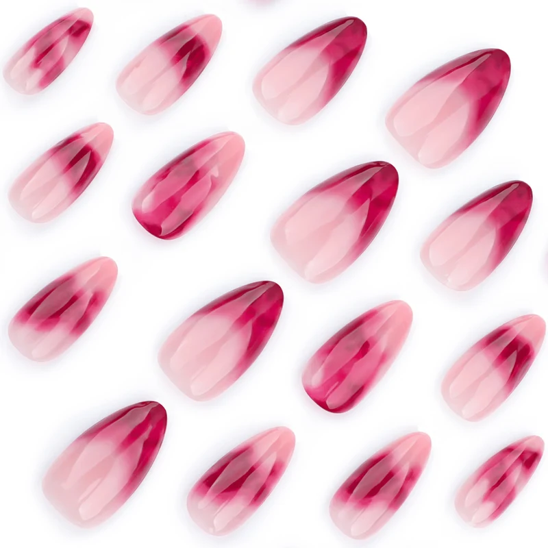 Artistic stiletto nails with glamorous gradient Stornfield