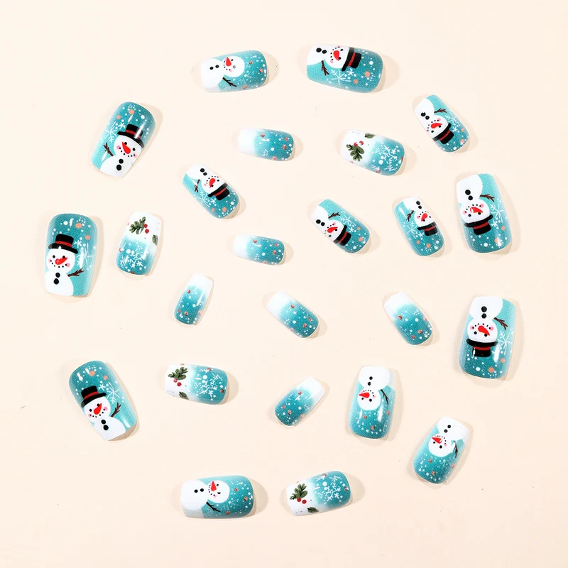 Festliche Winter-Themen 3D Nagelkunst Extensions Karnz 1789713261
