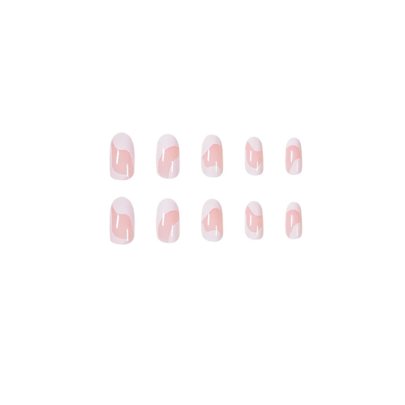 Artistic stiletto nails with elegant color structures Stornfield