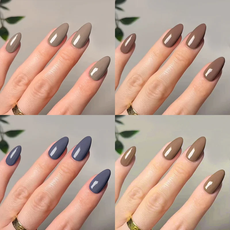 Artistic stiletto nails with elegant high-gloss finish Stornfield