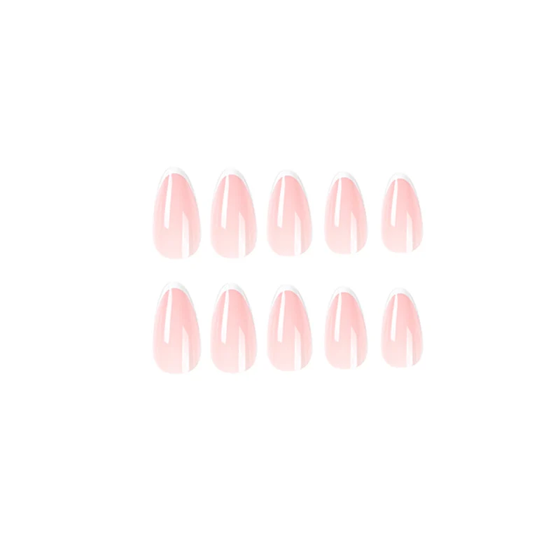 Artistic Stiletto Nails with Elegant French Tip Design Stornfield
