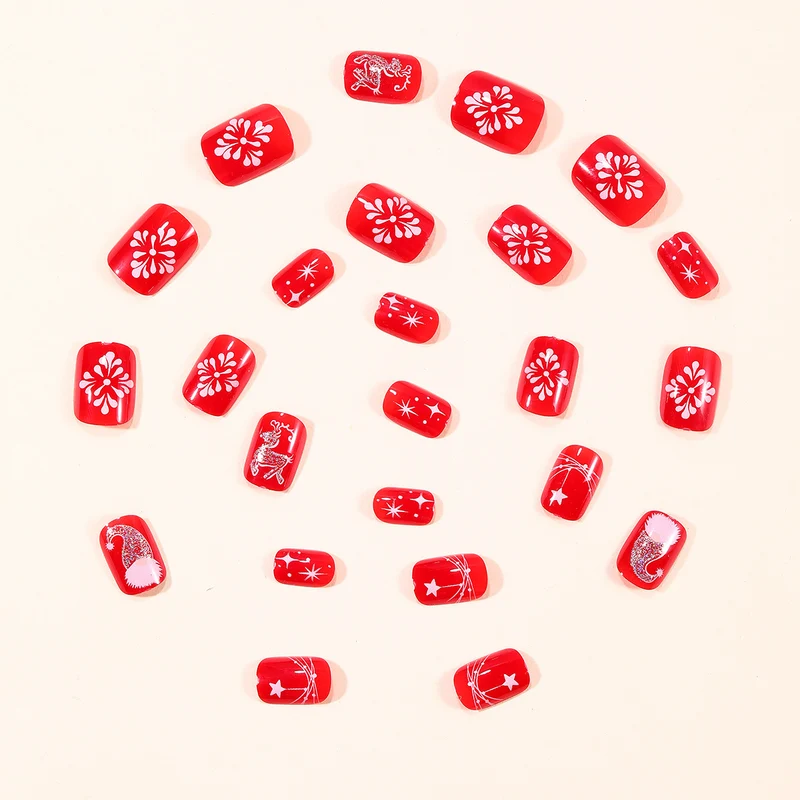 Festliche Feiertags-Themen 3D Nagelkunst-Erweiterungen Karnz