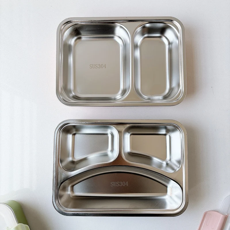 Mehrfach-Compartment Edelstahl Lunchcontainer