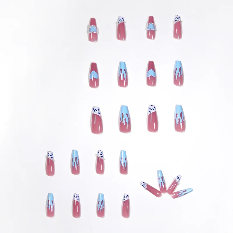 Artful stiletto nails in creative design Stornfield