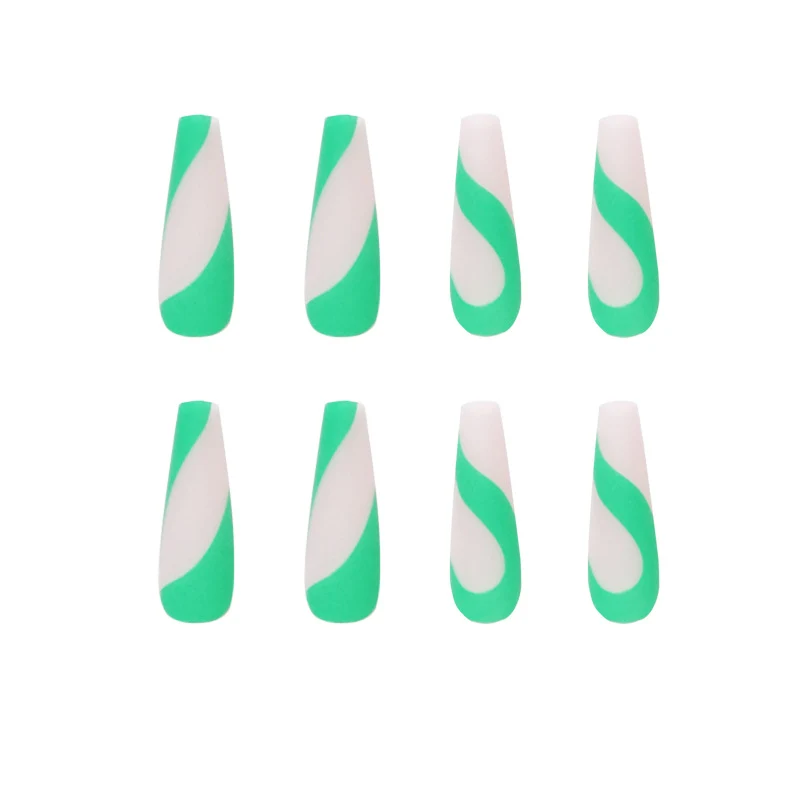 Artful nail art with modern French tip and colorful accents Stornfield