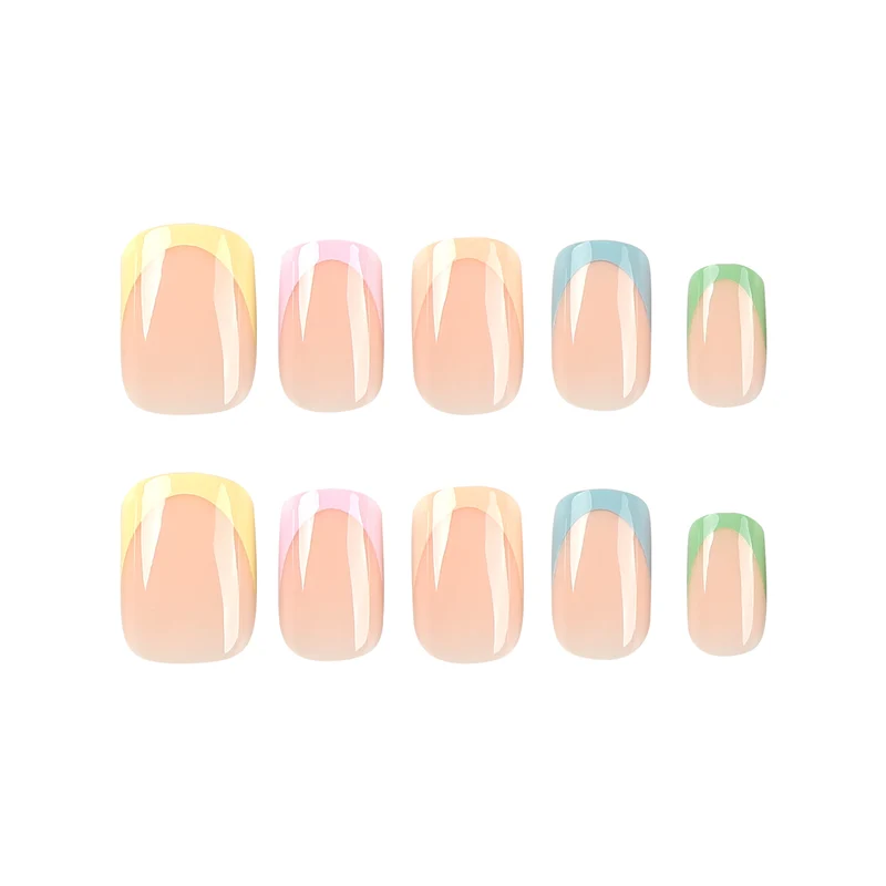 Artistic nail decoration with delicate gradient and elegant tips Stornfield