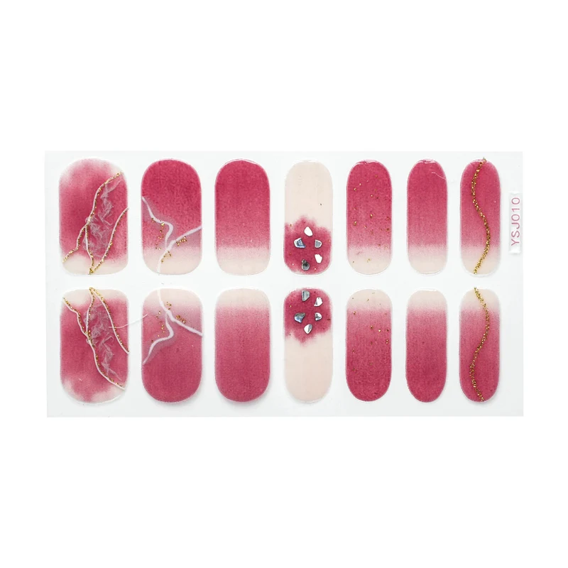 Artistic nail decoration with glitter details Stornfield