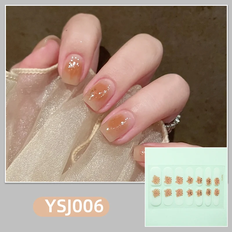 Artistic nail decoration with glitter details Stornfield