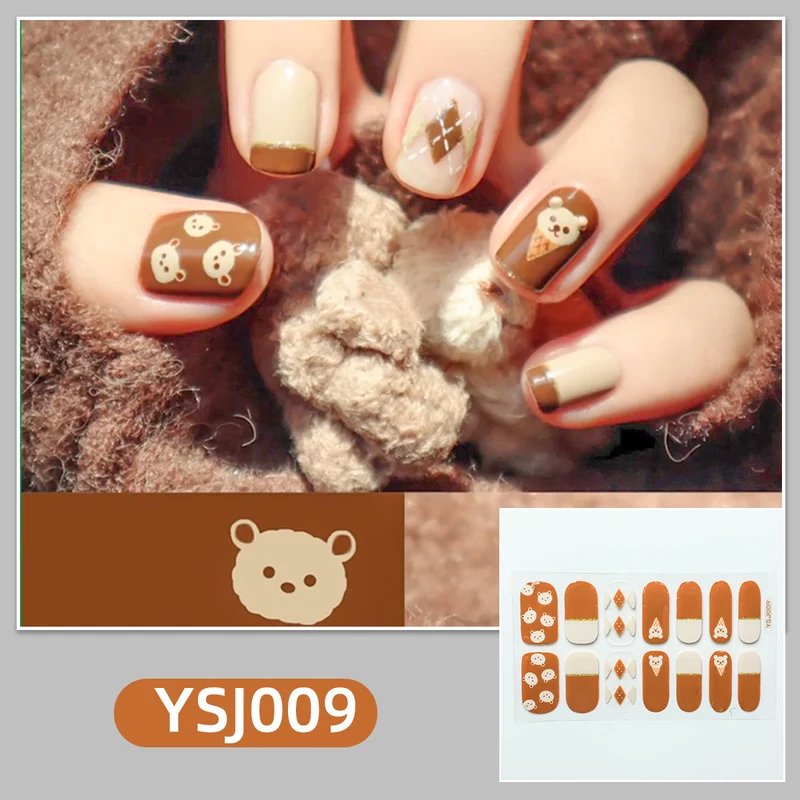 Artistic nail decoration with glitter details Stornfield