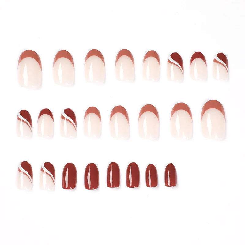 Artful nail decoration with elegant gradient and gloss Stornfield