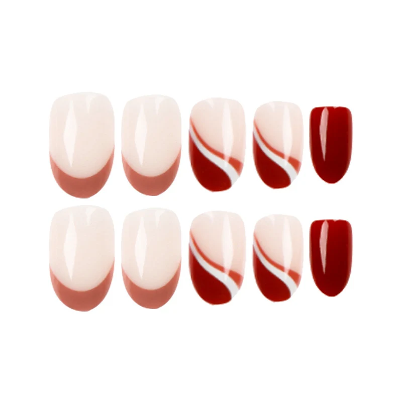 Artful nail decoration with elegant gradient and gloss Stornfield