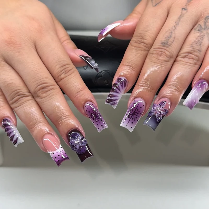 Artful Nail Extensions with Contemporary Design and Exquisite Details Stornfield