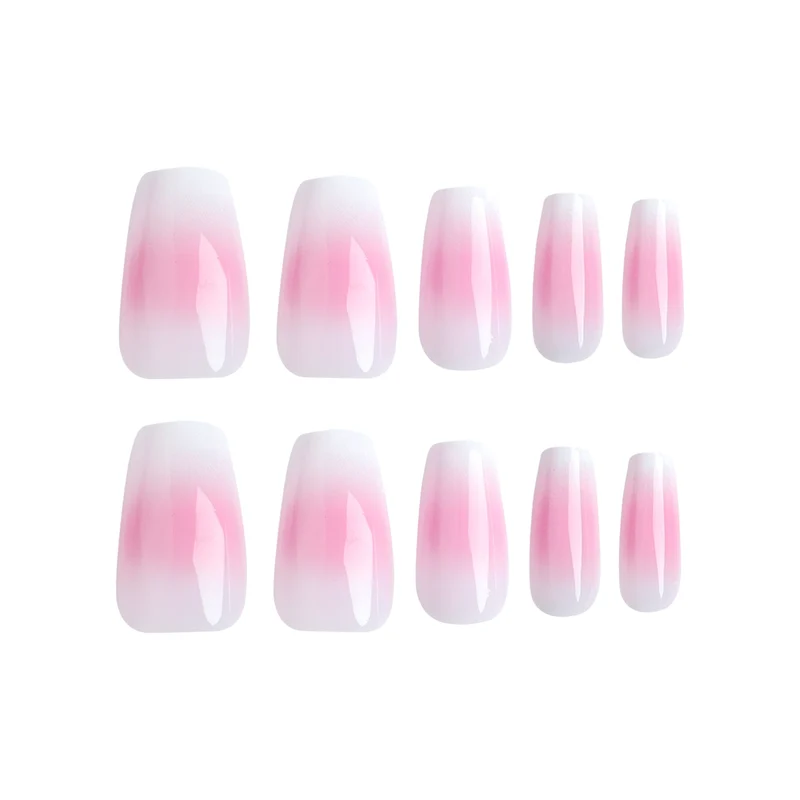 Artful Nail Extensions with Delicate Ombre Effect Stornfield