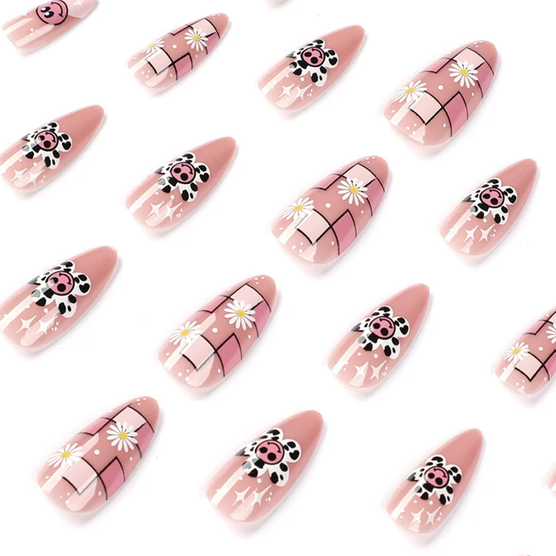 Artful Nail Extensions with Playful Design and Unique Motifs Stornfield