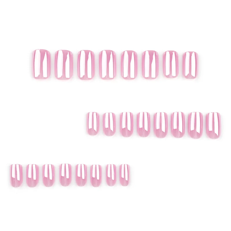 Artistic Nail Extensions with Shimmering Effect Stornfield