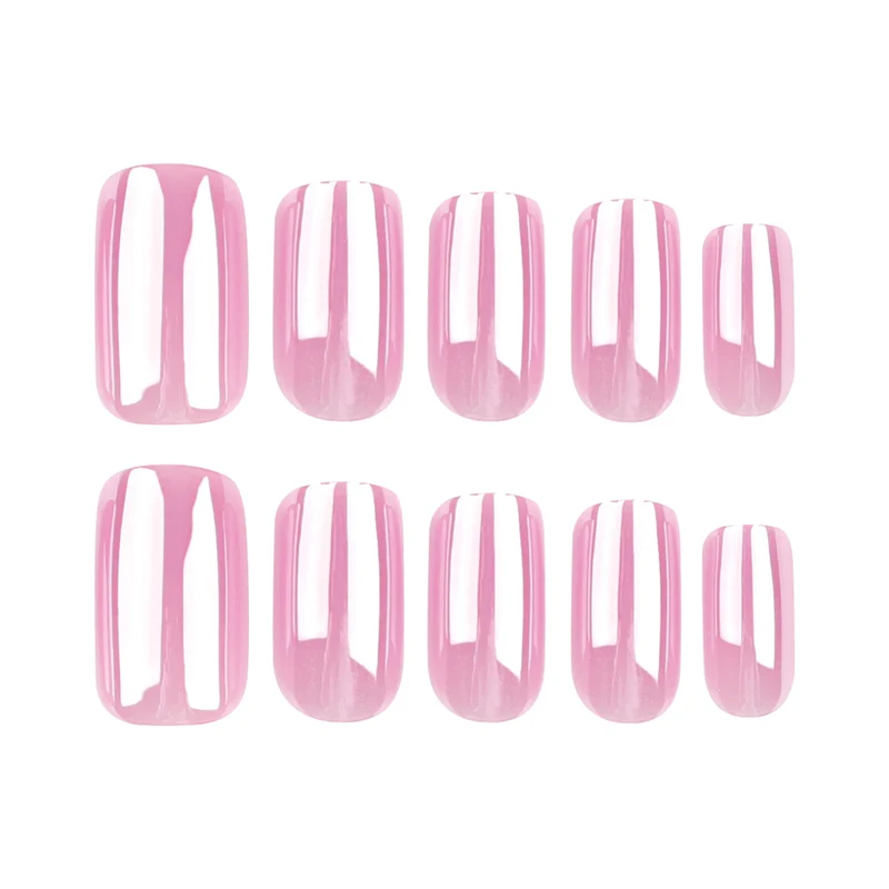 Artistic Nail Extensions with Shimmering Effect Stornfield