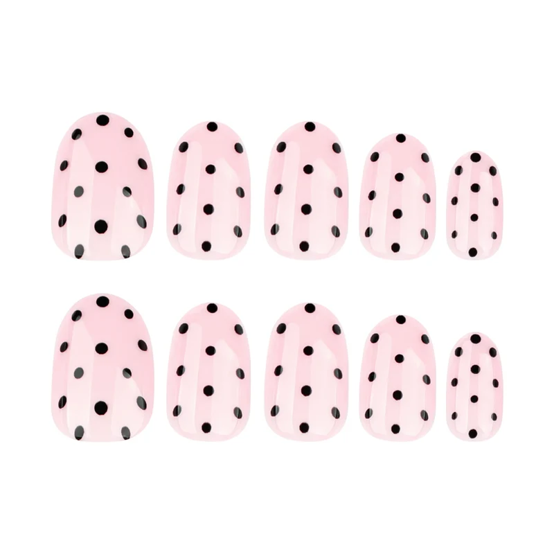 Artistic Nail Extensions with Dots Stornfield