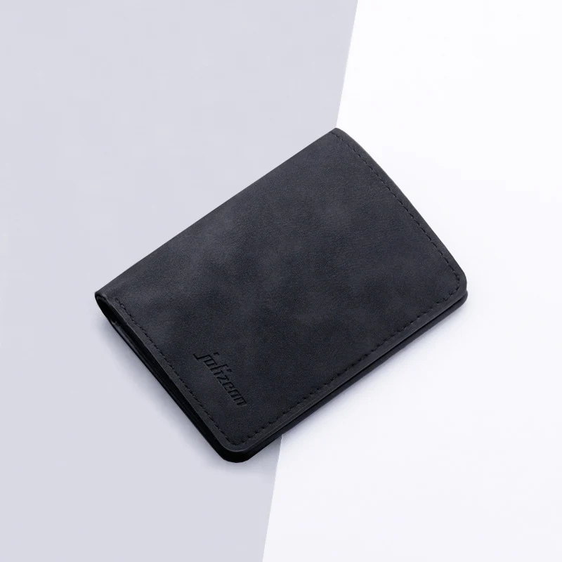Schlanker minimalistischer Leder-Kartenhalter