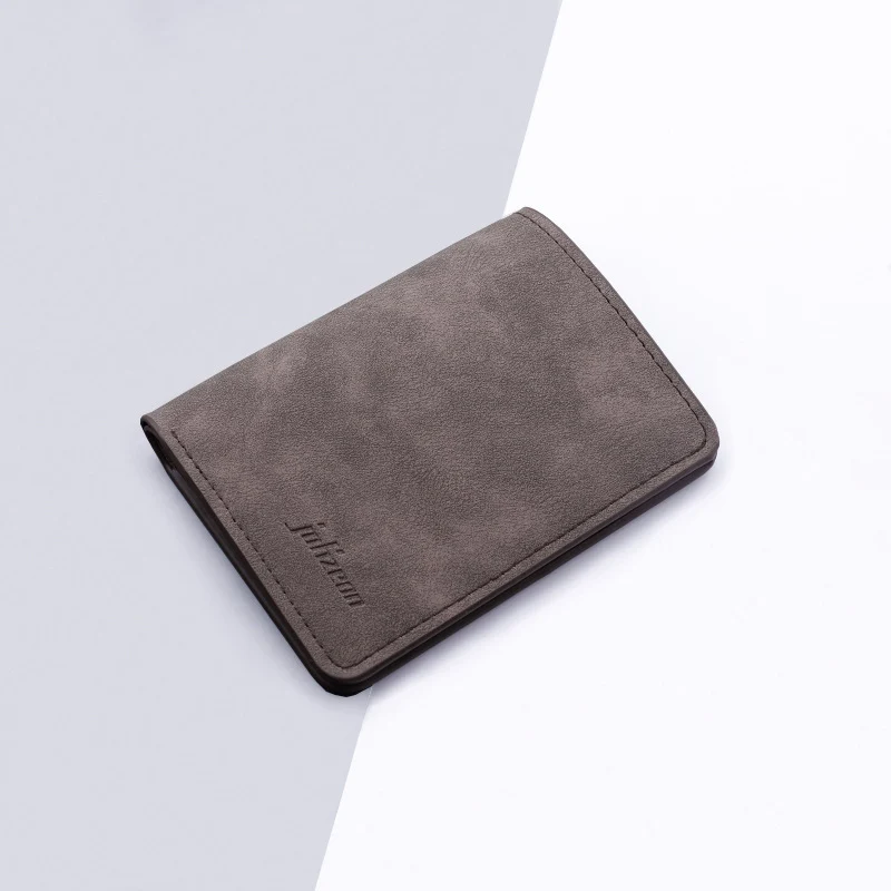 Schlanker minimalistischer Leder-Kartenhalter