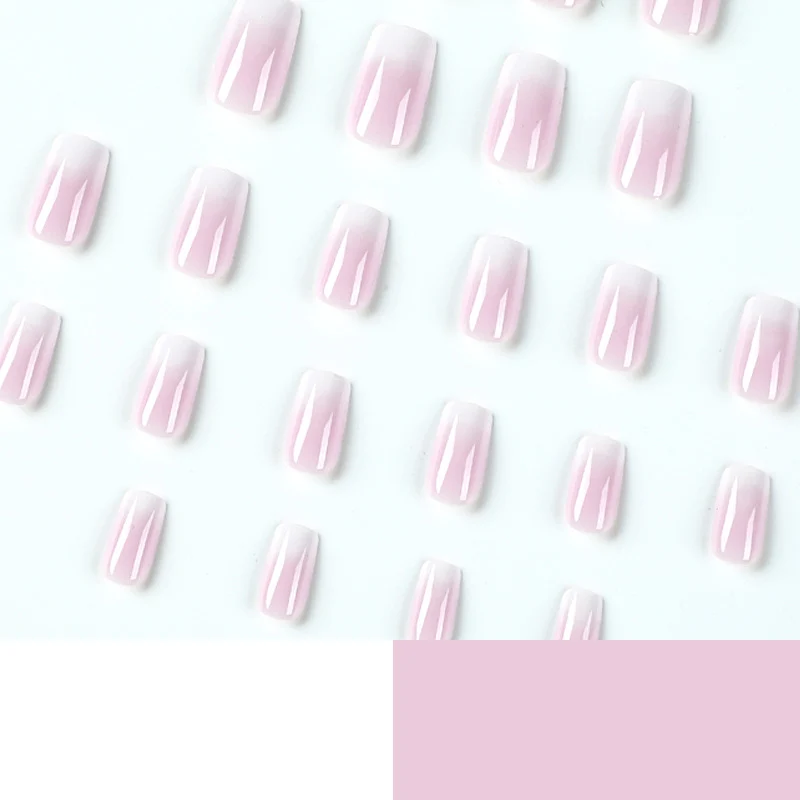 Artful Nail Extensions with Ombre Design Stornfield