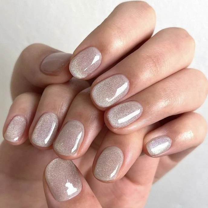 Premium Glitter Gel Nail Set Stornfield