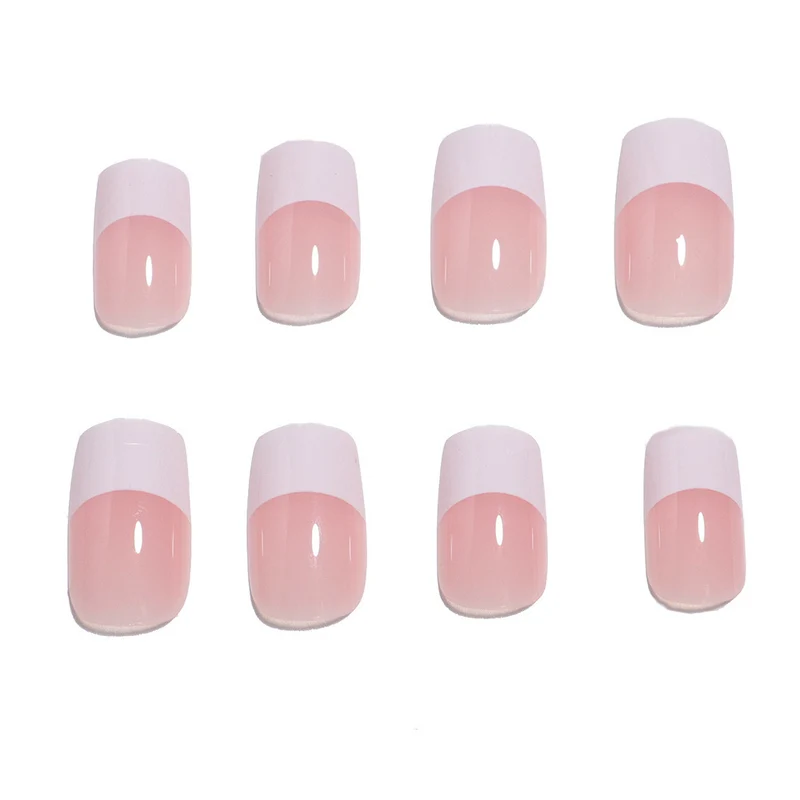 Premium French Tip Press-On Nails Stornfield