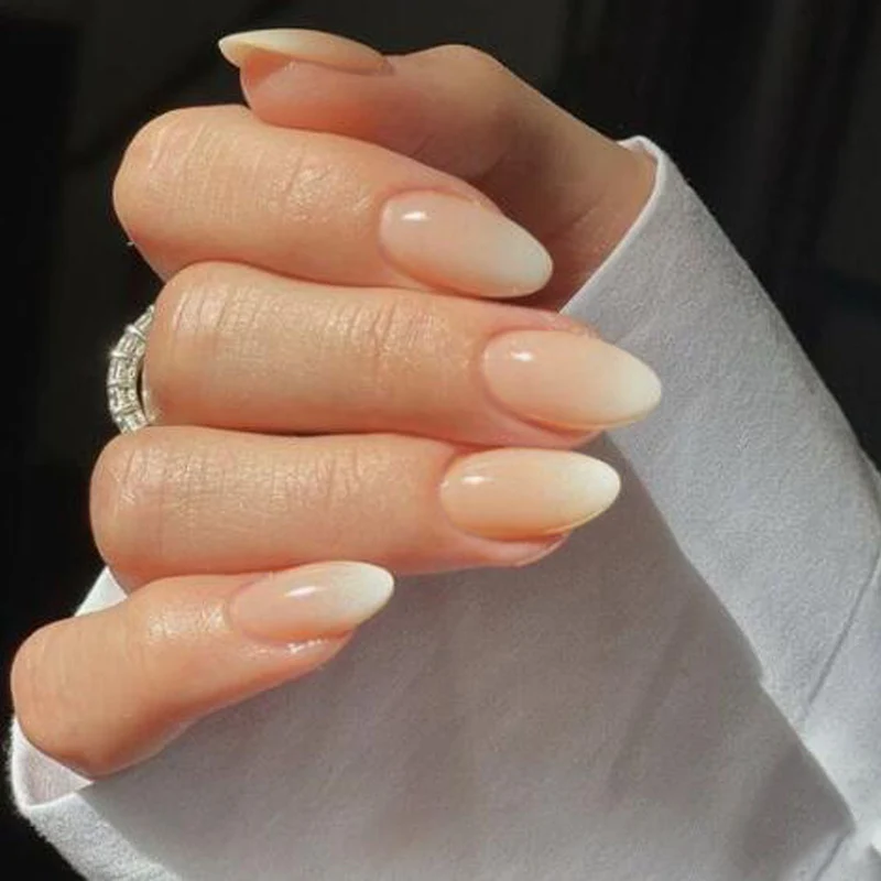 Natural Ombre Press-On Nail Tips Stornfield
