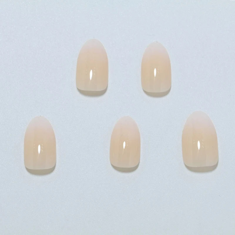 Natural Ombre Press-On Nail Tips Stornfield