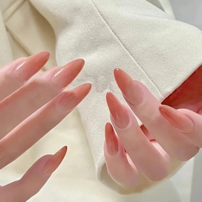 Natural Glossy Press-On Nail Tips Stornfield