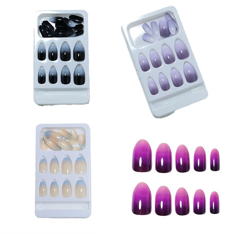 Natural Glossy Press-On Nail Tips Stornfield