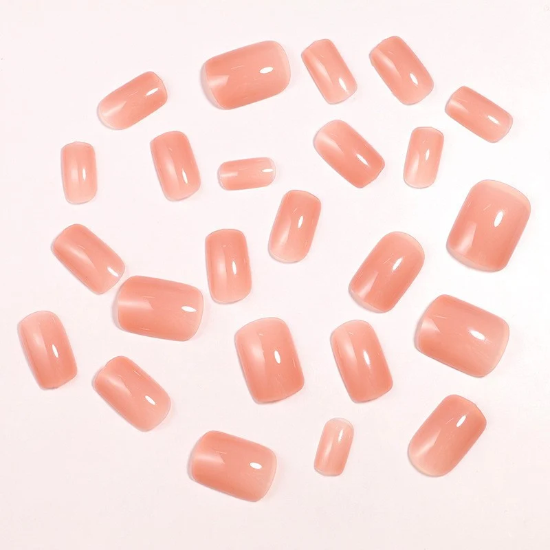Natural Glossy Press-On Nail Set Stornfield