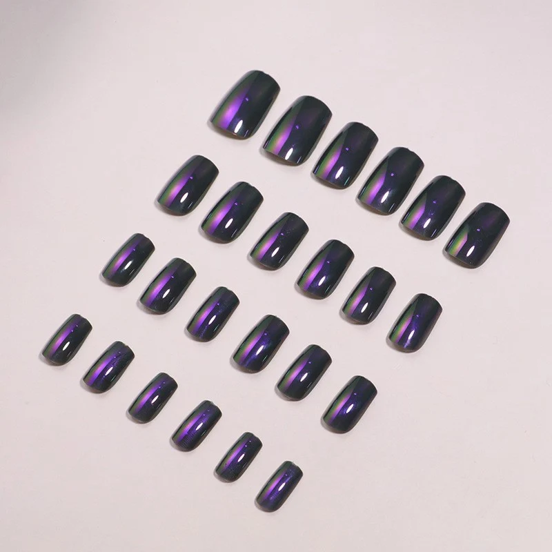 Natural French Tip Press-On Nails Stornfield