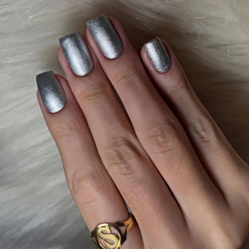 Metallic Foil Nail Tips Stornfield