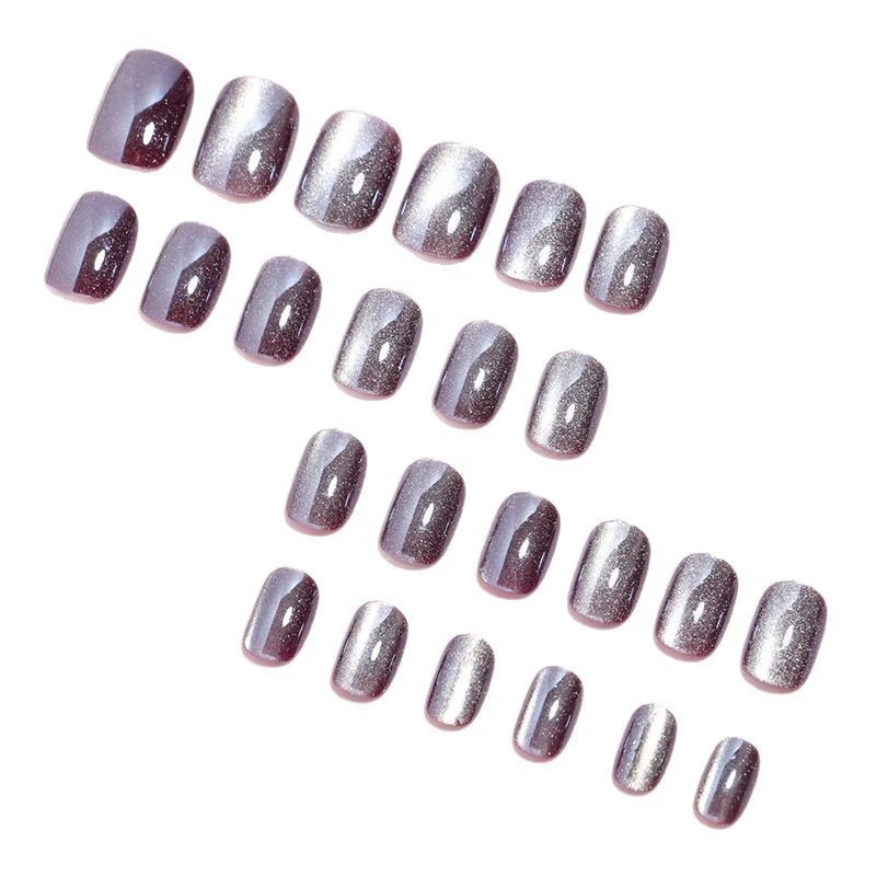 Luxe Glitter Press-On Nail Set Stornfield