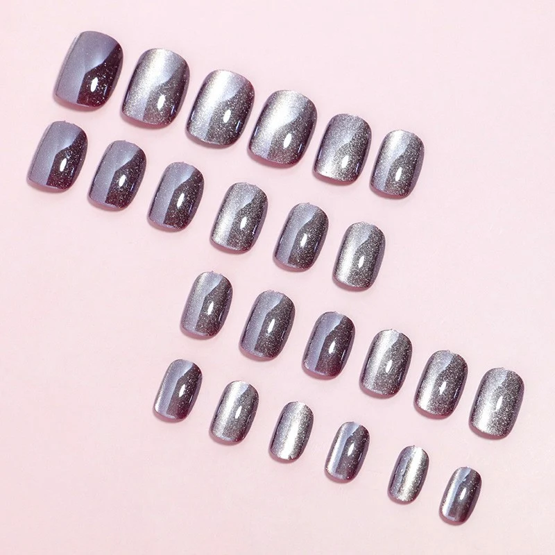 Luxe Glitter Press-On Nail Set Stornfield