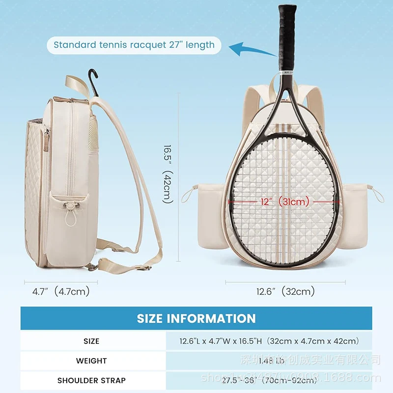 Premium Tennisracket-Rucksack Karnz