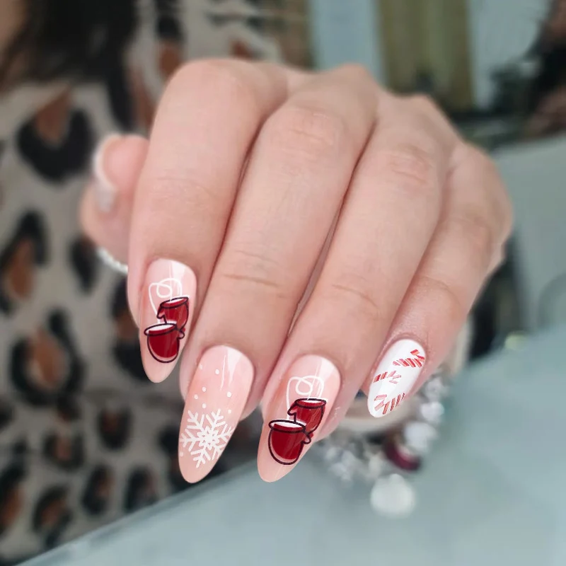 Holiday-Themed Nail Art Set Stornfield