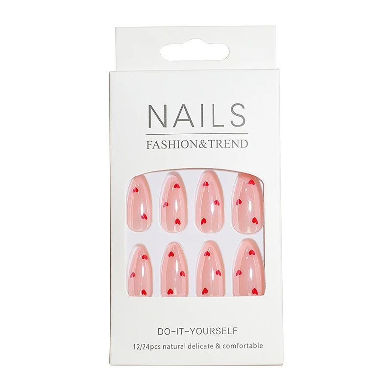 Heart-Design Press-On Nails Stornfield