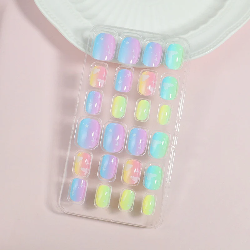 Gradient Press-On Nail Set Stornfield