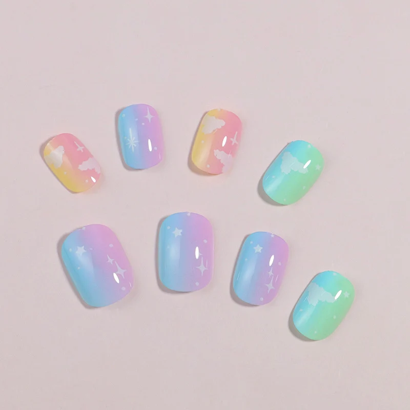 Gradient Press-On Nail Set Stornfield