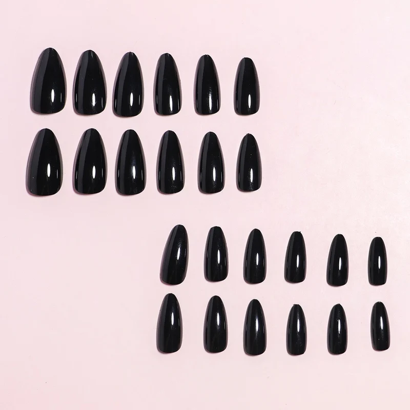 Glossy Stiletto Press-On Nail Extensions Stornfield
