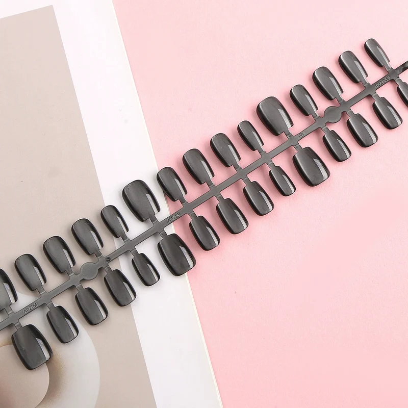 Glossy Stiletto Press-On Nail Enhancements Stornfield